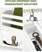 Rebee Vision Decorative Mail Organizer Wall Mount - Image 4
