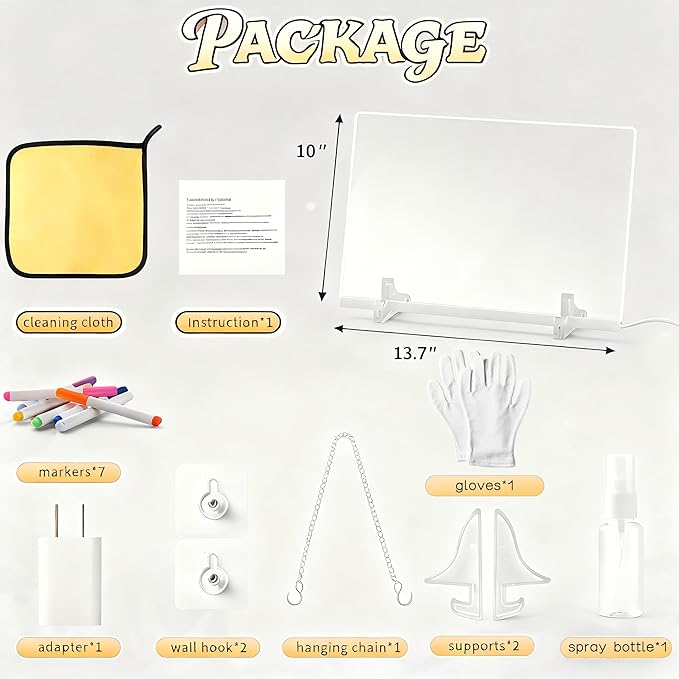 LED Note Board 13.7"x10" - Image 2