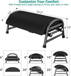 YEASHEIN Adjustable Foot Rest for Under Desk at Work, Ergonomic Under Desk - Image 2