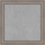 Amanti Art Grey Framed Magnetic Board 19x19 Small Vision Board by AmantiArt