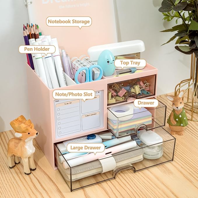 QIYVLOS Multi-Functional Desk Organizer - Image 2