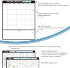 Magnetic Dry Erase Monthly Calendar Set - Image 5