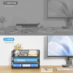Subekyu 3 Tier Paper Letter Tray Organizer - Image 4