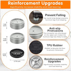 Furniture Risers Bed Risers Heavy Duty 1 inch, 2 inch, 3 inch, 4 inch Round - Image 3