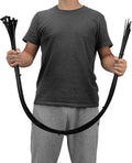 XINGO 60 inch Black Zip Ties Heavy Duty 20 PCS, 200 LBS Ultra Strong Plastic by XINGO