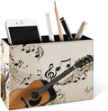 Famame Vintage Music Notes Guitar Pencil Holder by Famame