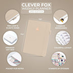 Clever Fox Planner 2nd Edition – Colorful Weekly & Monthly Goal Planner - Image 2