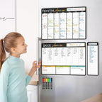 Magnetic Dry Erase Monthly Calendar Set - Image 7