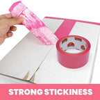 TAPEBEAR 48Rolls Pink Packing Tape - Image 3