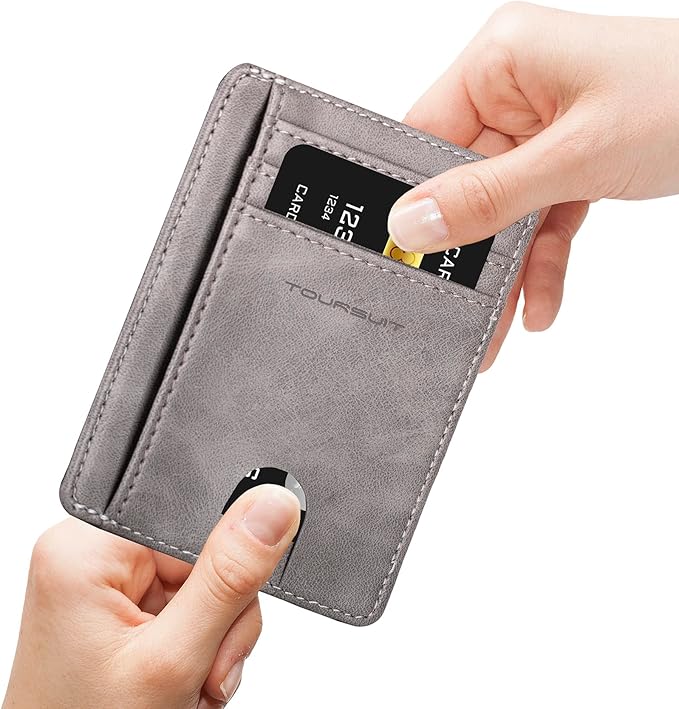 TOURSUIT Travel Minimalist Slim Front Pocket Wallet - Image 5