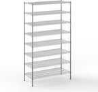 Regal Altair 21" Deep x 48" Wide x 86" Height Wire Shelving Kit | 8-Tier | NSF by Regal+Altair
