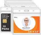 Clear ID Holder for Lanyard by Piffny