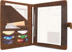 Full Grain Leather Portfolio by JinRuiKJ