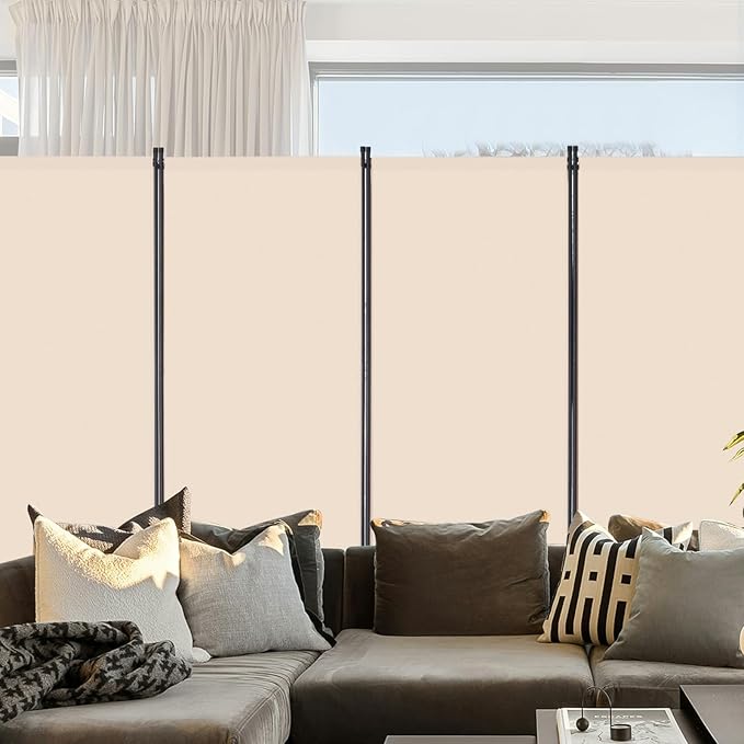 VEVOR Room Divider, 4 Panel Room Divider, Folding Privacy Screen and Portable - Image 8