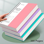 EMSHOI B5 Spiral Notebook Bullet Dotted journal, Large 7.48" X 10.15", 300 - Image 4