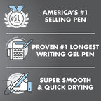 Pilot, G2 Edge Premium Gel Roller Pens, Fine Point 0.7 mm, Gel Pens Black Ink - Image 3