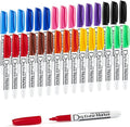 Volcanics Dry Erase Markers Low Odor Fine Whiteboard Markers Thin Box of 30 by Volcanics