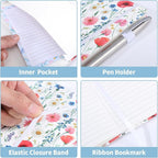 Thboxes 160 Pages Lined Journal Notebook, 5.71" X 8.27" Writing & Journaling - Image 6