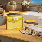 ABC life 8 Pack Plastic Expanding File Folder, Folders - Image 5