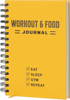 Nextnoid Hardcover Fitness & Food Journal by Nextnoid