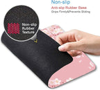 IMAYONDIA Cute Pink Mouse Pad, Floral Flowers Mouse Pad, Sakura Cherry Blossom - Image 3