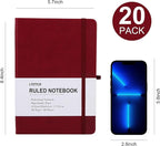 LYDTICK 20 Pack Journals for Writing College Ruled Notebooks Journal in Bulk - Image 2