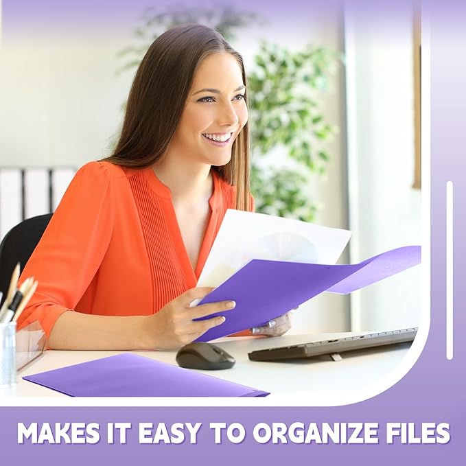 Henoyso 18 Pcs Plastic Folders - Image 5