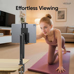 Urmust Tablet Stand for Desk, Adjustable iPad Holder Clamp Mount, 360° Rotation - Image 2