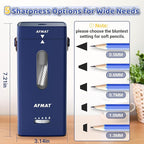 AFMAT Electric Pencil Sharpener, Fully Automatic Pencil Sharpener, Auto in & Out - Image 3