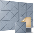Sonicism 12 Pack X-Lined Acoustic Panels