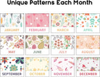Mokani Small Desk Calendar 2026-2027, Desktop Calendar Jul.2026-Dec.2027 | 18 Months Academic Flip Standing Calender with Stickers & US Holidays Marked (8"x6")