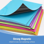 HOMiDEK Reusable Magnetic Sticky Notes, Dry Erase Magnets Magnetic Labels - Image 2