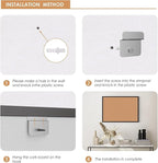 Board2by 2-Pack Cork Board Bulletin Board 24 x 36, Office Board - Image 7