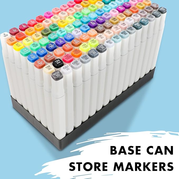 Buecs Alcohol Markers: Double Tipped Art Marker, suitable - Image 3