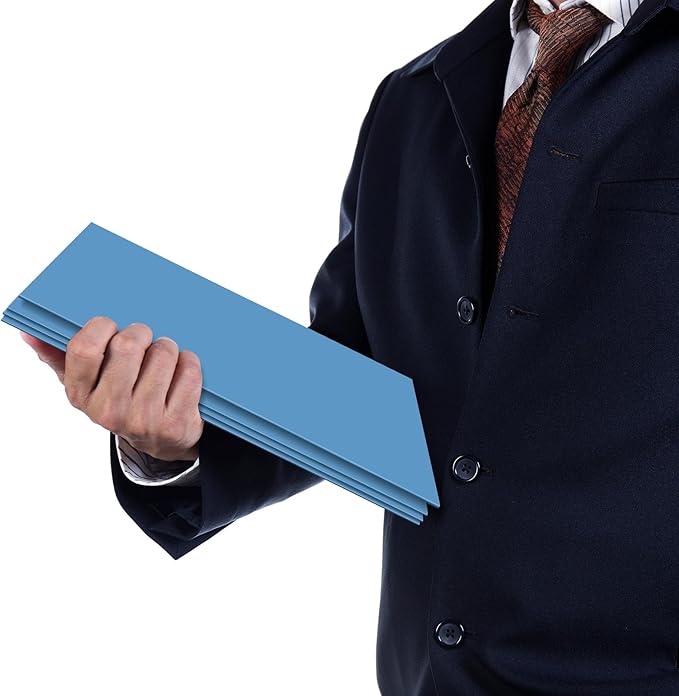 Jutom 50 Pcs 2 Pocket Glossy Paper Folders Glossy Paper Laminated Portfolios - Image 4