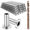 BLIKA 200 Pack Stainless Steel Protector Sleeves by BLIKA