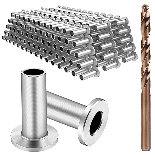 BLIKA 200 Pack Stainless Steel Protector Sleeves by BLIKA