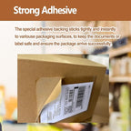 BEUYI 2.5 Mil Premium 7"x10" Clear Adhesive Shipping Label Pouches, Packing - Image 3