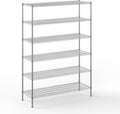 Regal Altair 21" Deep x 60" Wide x 86" Height Wire Shelving Kit | 6-Tier | NSF