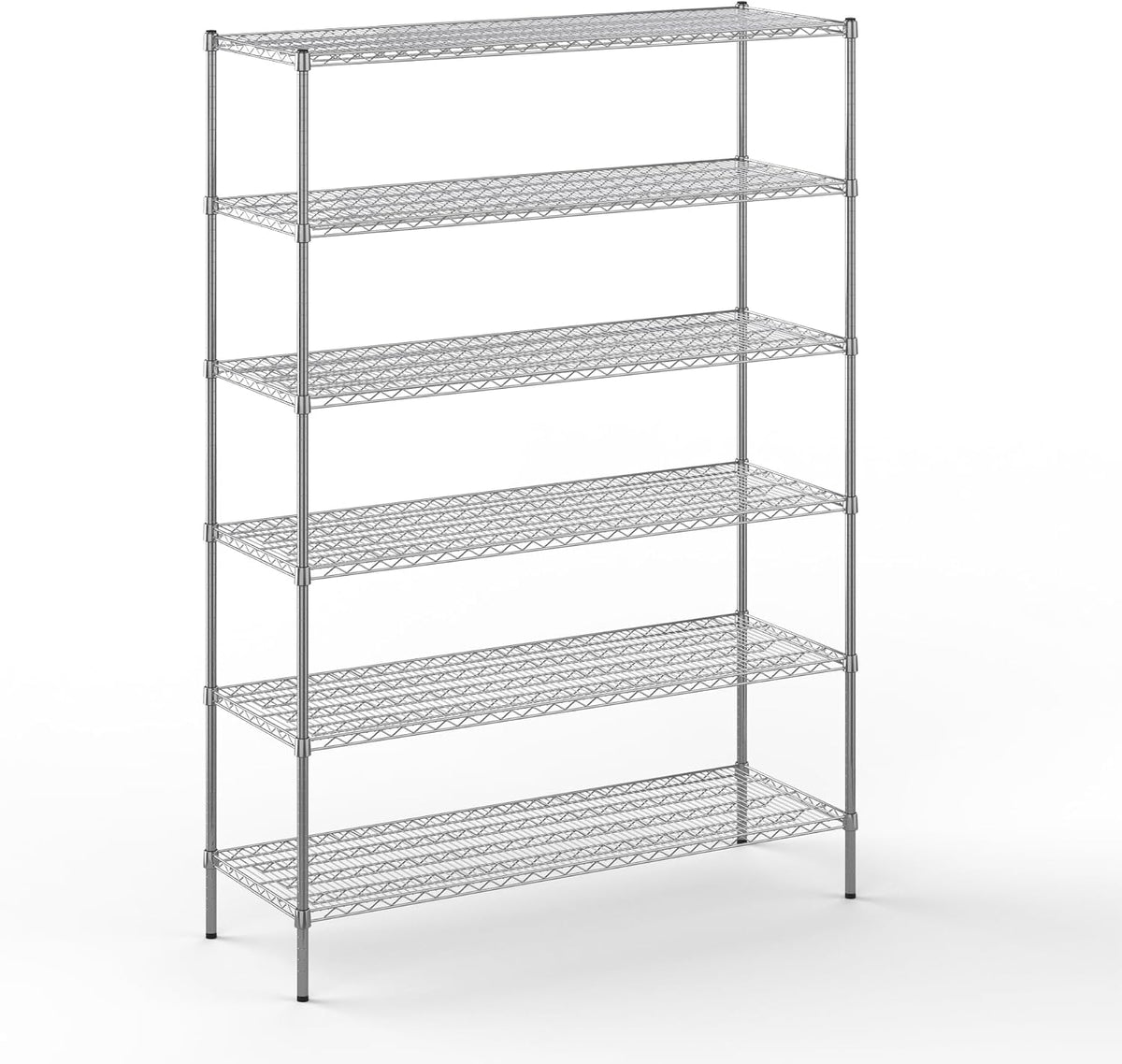 Regal Altair 21" Deep x 60" Wide x 86" Height Wire Shelving Kit | 6-Tier | NSF