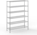 Regal Altair 21" Deep x 60" Wide x 86" Height Wire Shelving Kit | 6-Tier | NSF by Regal+Altair