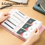 deli Business Card Book Holder, Business Card Organizer, Name Card Book Holder - Image 2