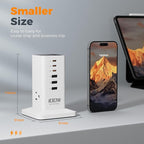 Charging Station PD 100W, TESSAN 9-in-1 USB C Power Strip - Image 6