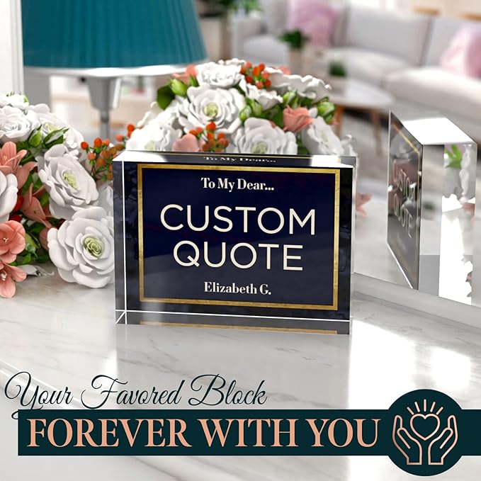 Custom Acrylic Sign Personalized, Custom Desk Name Plate, 18 Styles, - Image 6