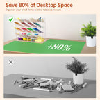 beygorm acrylic vertical marker organizer for 200 markers, close-up detail