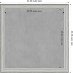 Amanti Art Silver Framed Magnetic Board 27x27 Medium Vision Board - Image 4