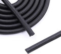 Flauzmann 3/8" Braided Cable Sleeve - 10Ft Cat Cord Protector Split Wire Loom by Unknown