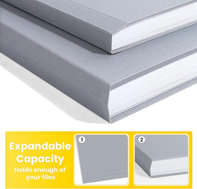 SUNEE File Folders, 30 Pack Manilla Folders 8.5 x 11, Colored File Folders Home - Image 4