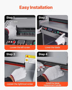 VEVOR Paper Cutter Blade, Heavy Duty Steel Blade Replacement Suitable - Image 5