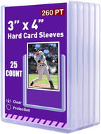 260pt 3"x4" Hard Card Sleeves by Unknown